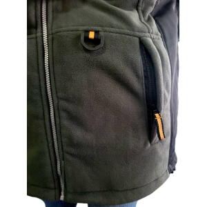 Ubranie    Bluza polarowa czarna  rozm.XXXL